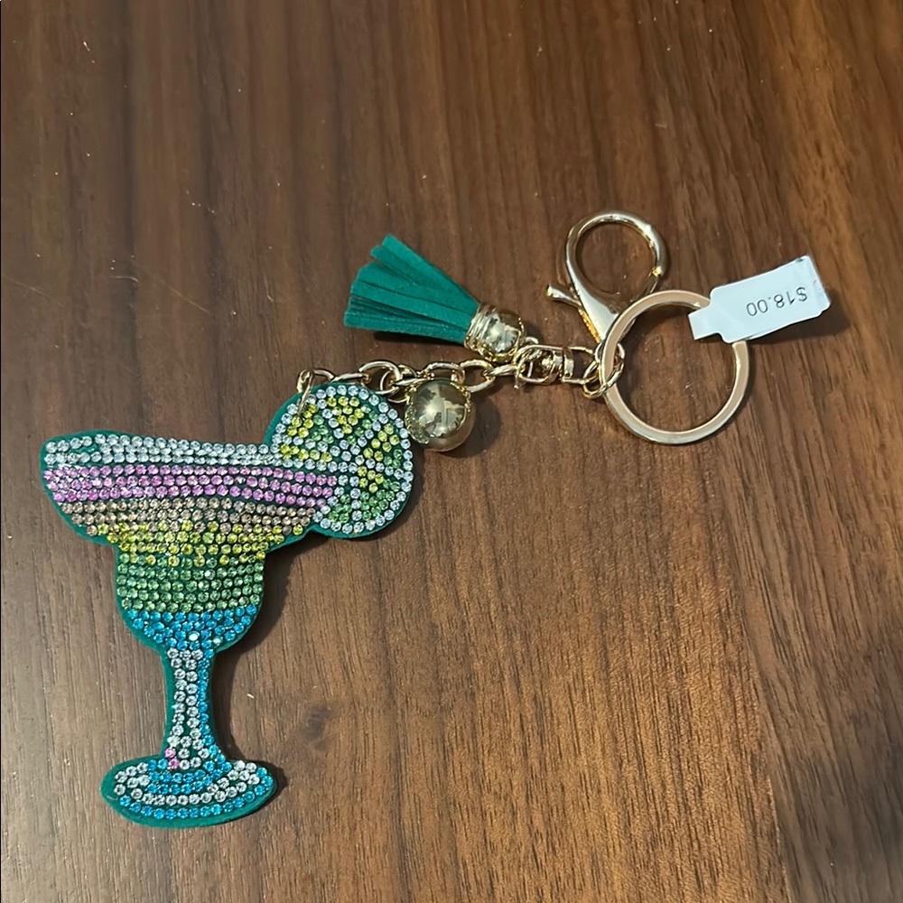 Colorful Cocktail Keychain